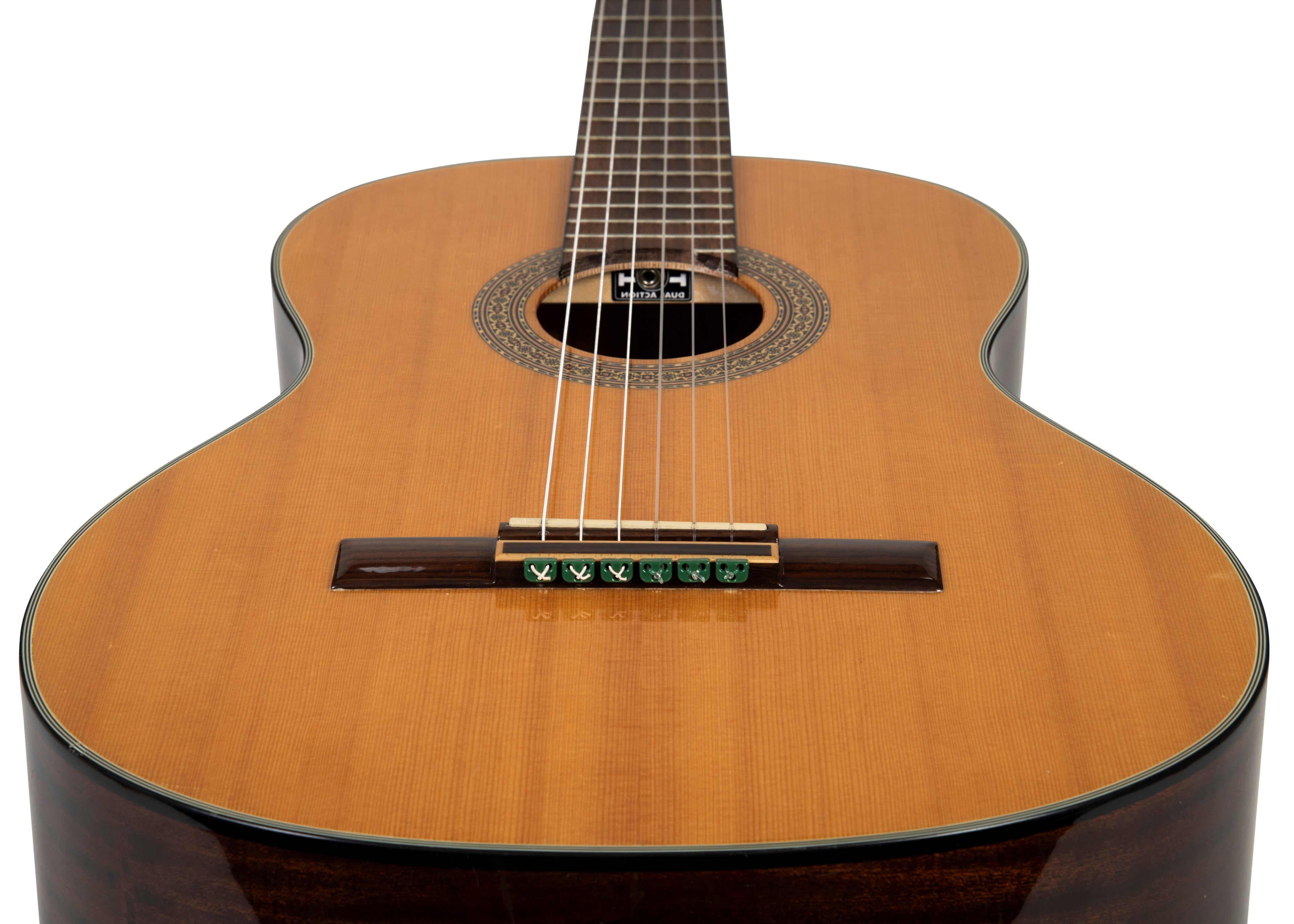 Green Classical Flamenco Acoustic Nylon String Guitar Bridge Beads