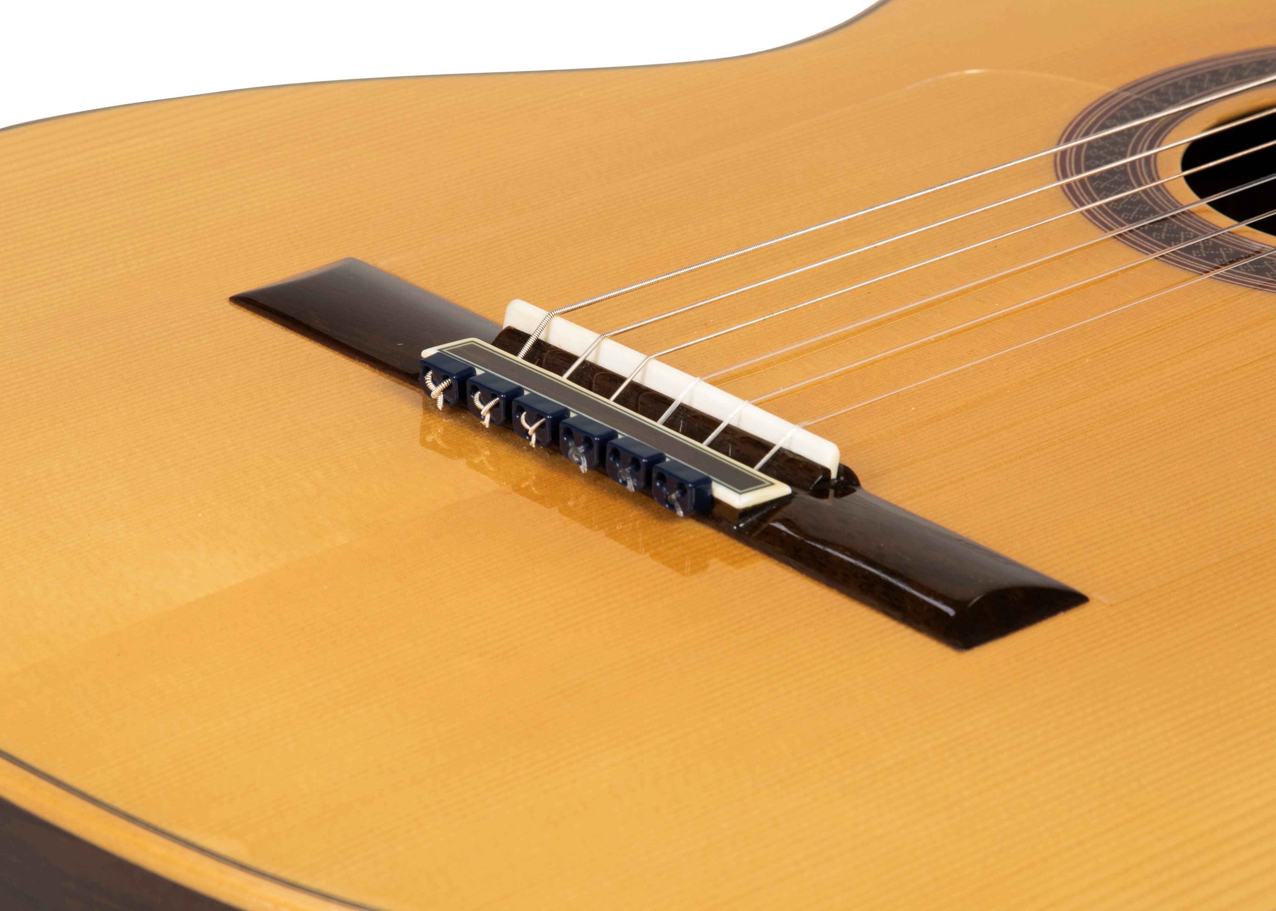 Retenedores de plastico azul para guitarra flamenca guitarra clasica ukelele electrico acustico