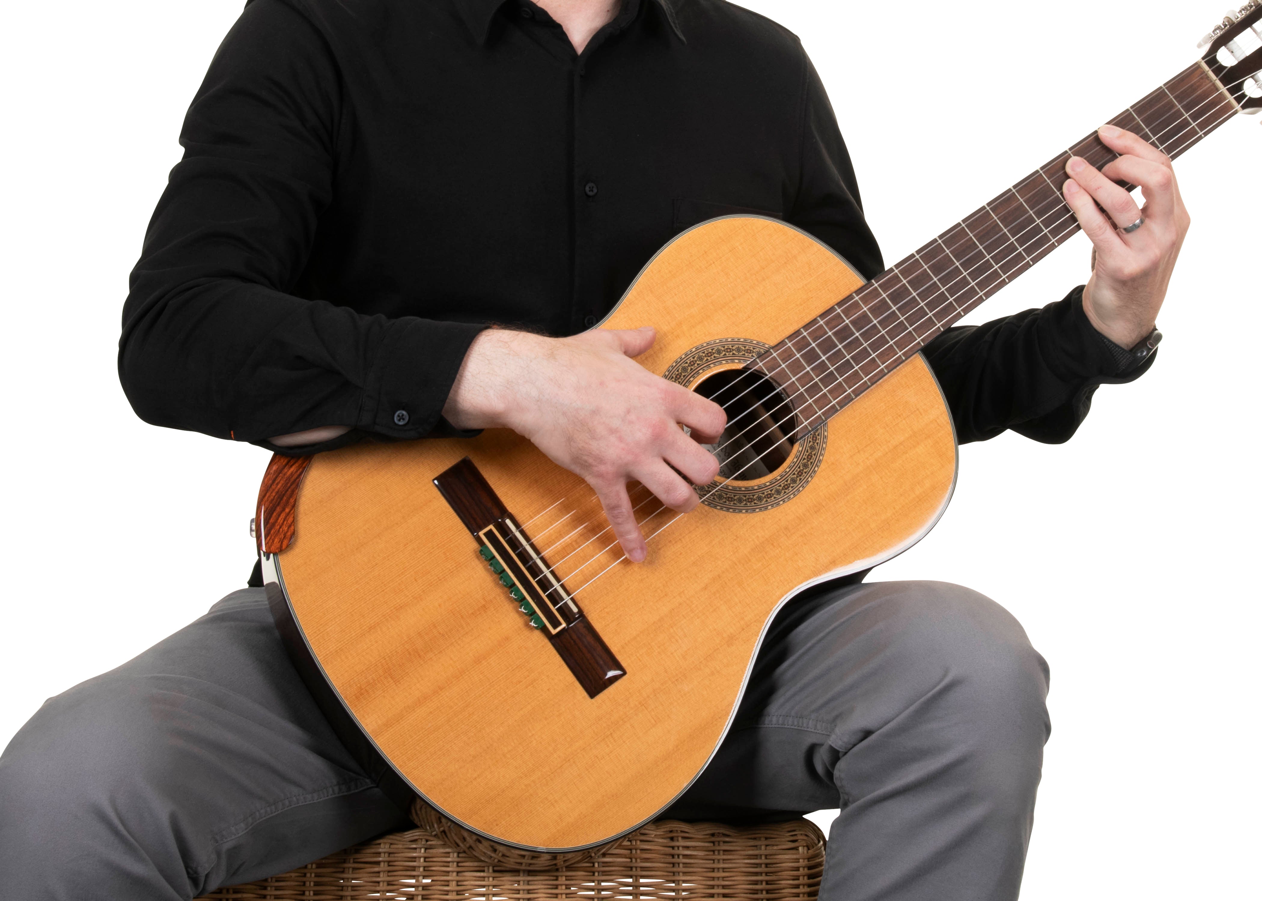 L’appoggia braccio per chitarra classica marrone chiaro, L’appoggia braccio per chitarra flamenco Alba Guitar ArmRest