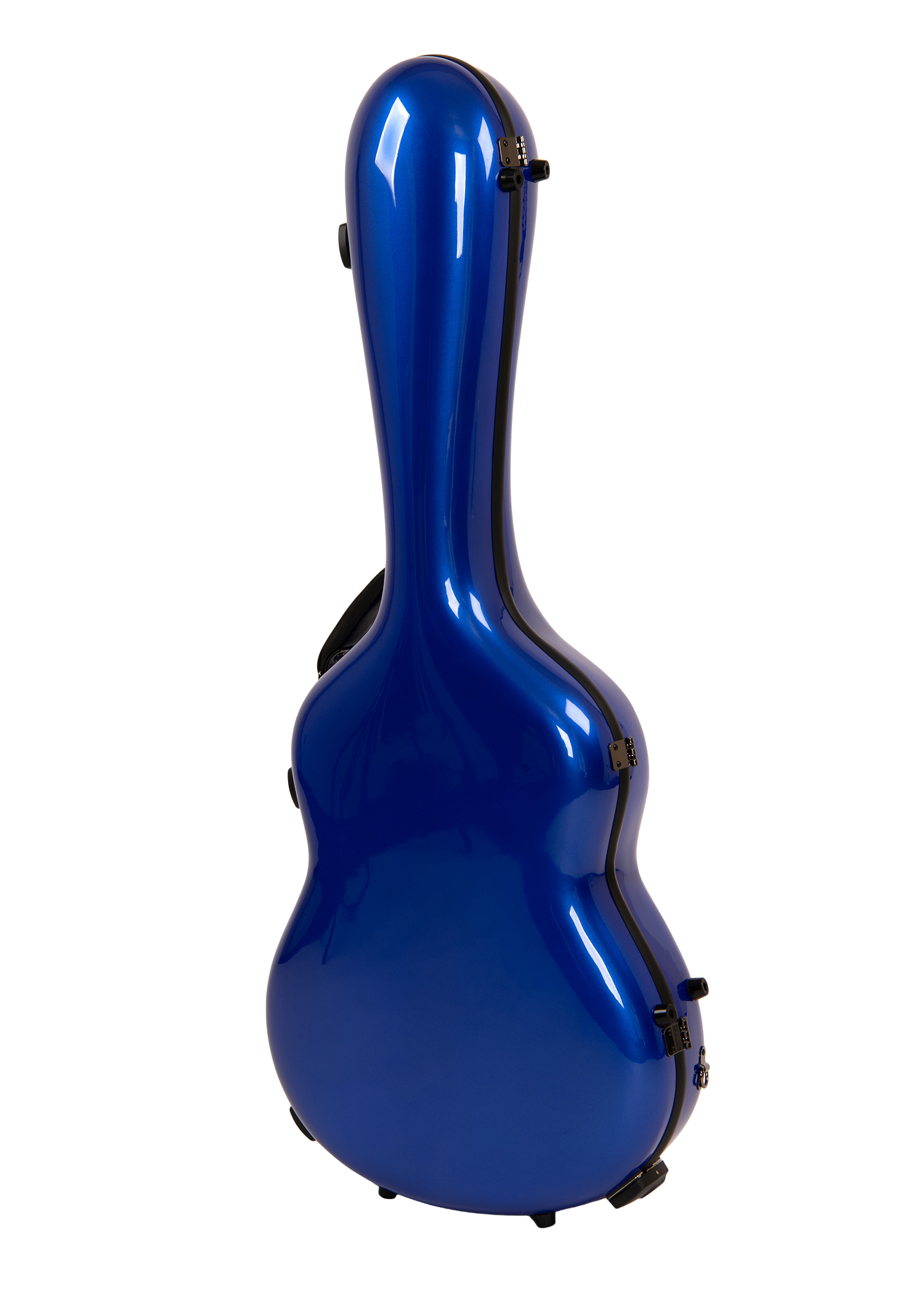 Alba GB Fiber glass Case Blue Gloss for Classical Guitar Acoustic, Flamenco guitar case