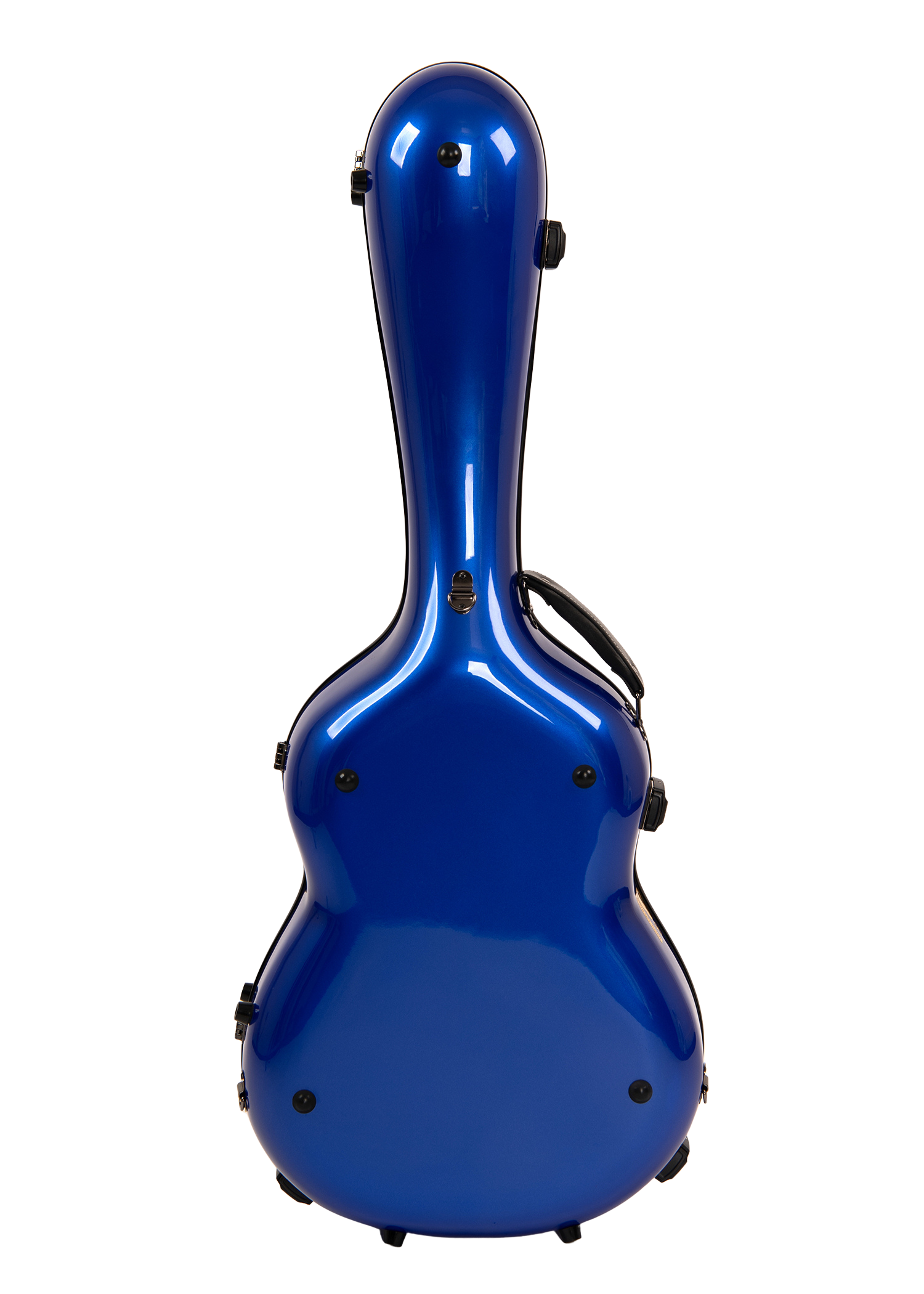Alba GB Fiber glass Case Blue Gloss for Classical Guitar Acoustic, Flamenco guitar case