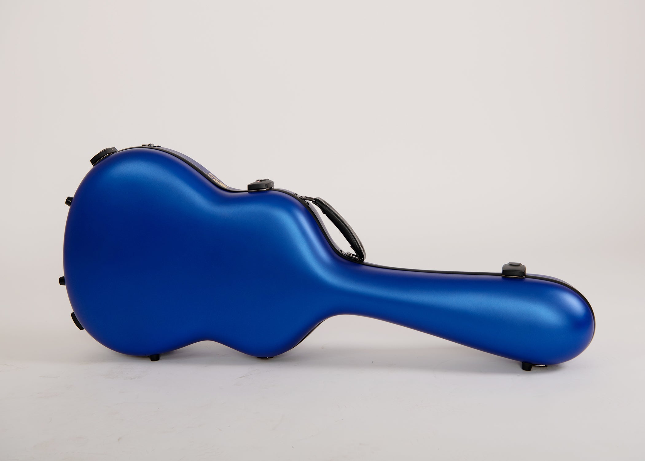 Glasfaser-Gitarrenkoffer für klassische Gitarre, Flamenco-Gitarre,  Black Gloss