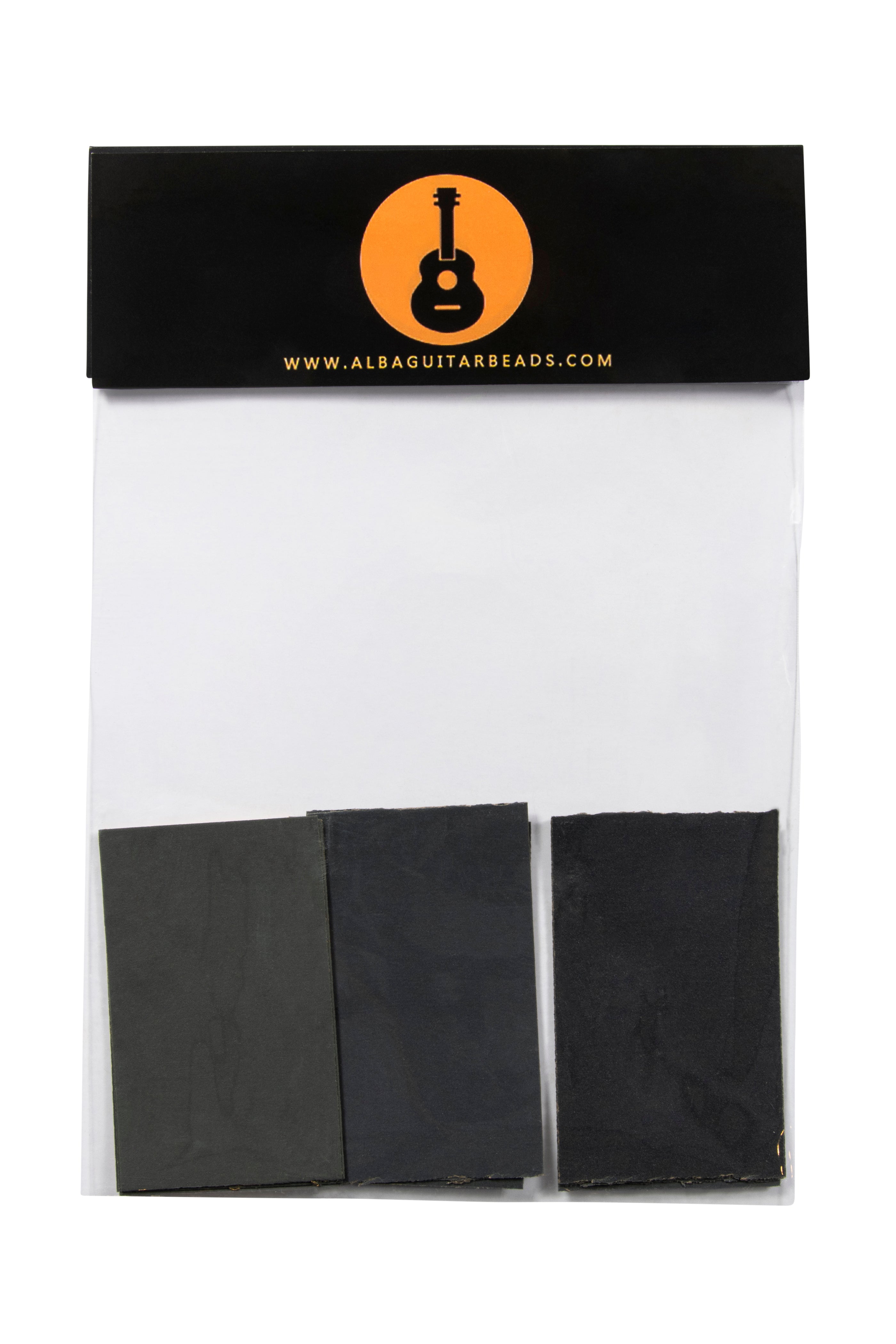 Alba Guitar Beads set di carte vetrate per la cura delle unghie per chitarristi