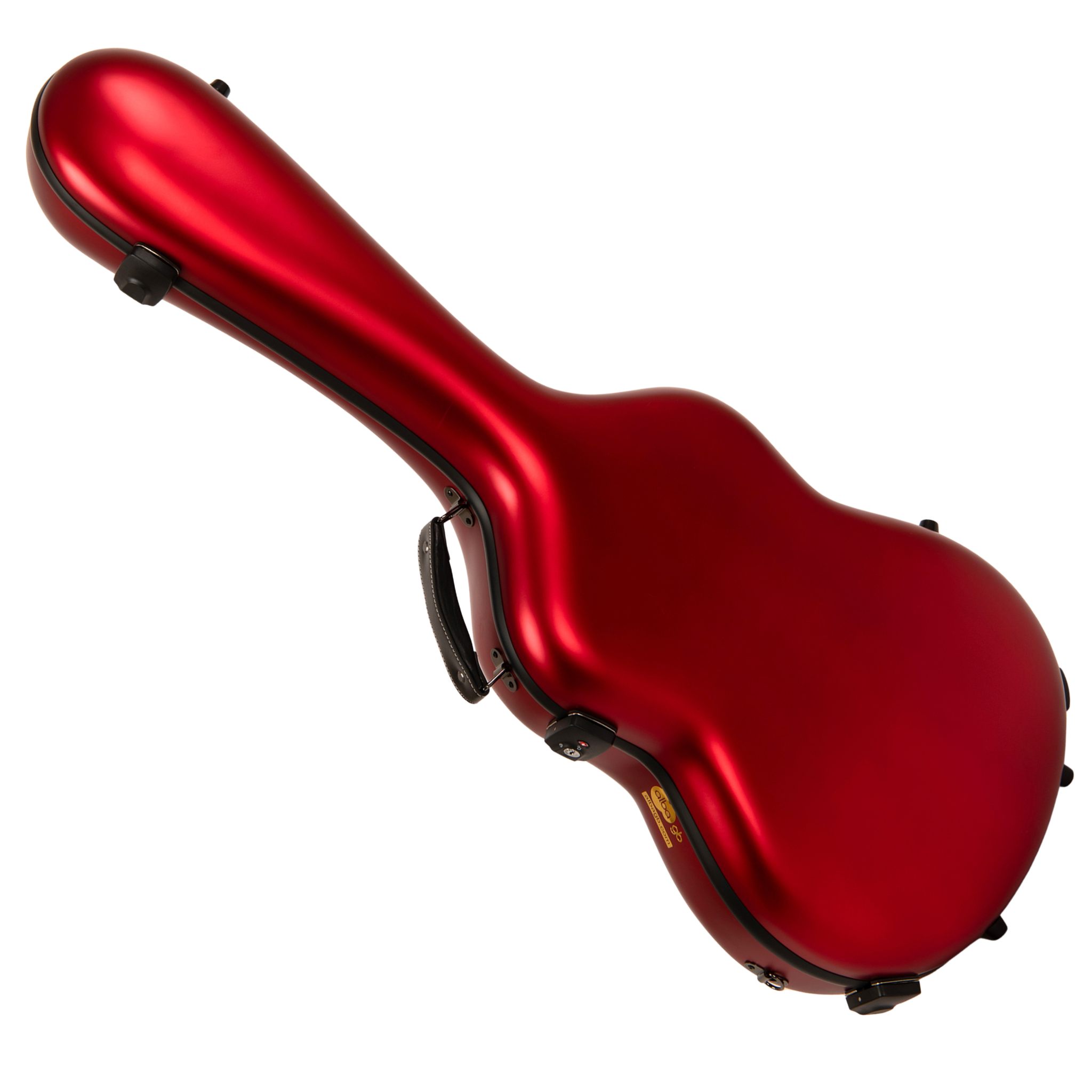 Fiber Glass Alba Guitar Case Red Matte For Classical Guitar Acoustic, Flamenco guitar case