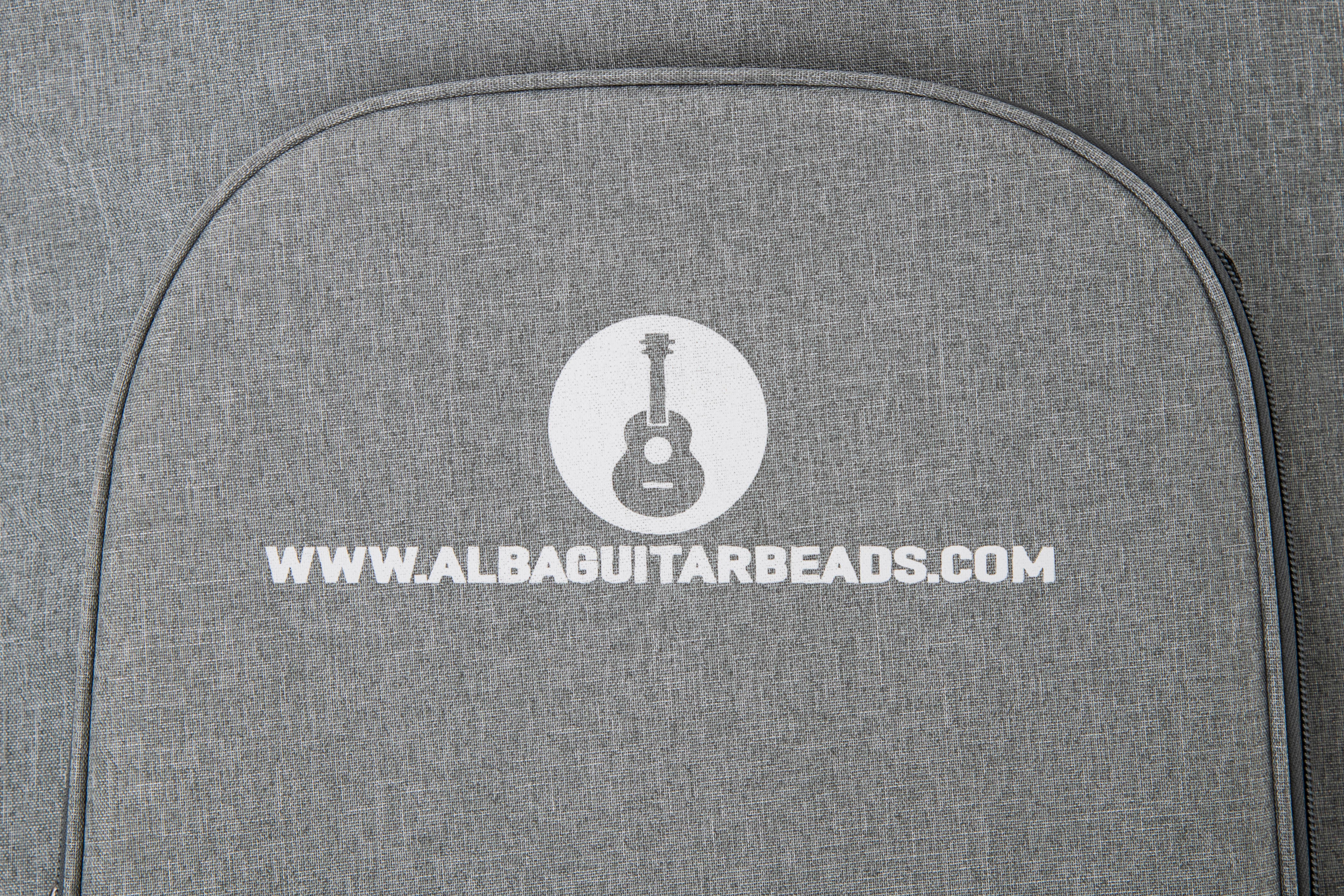 Copertura protettiva Alba Guitar Beads per custodie per chitarra in carbonio, copertura da viaggio per custodie in carbonio per chitarra classica e chitarra flamenca