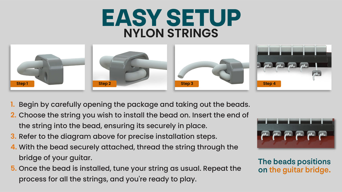 Nylon strings — Method 1