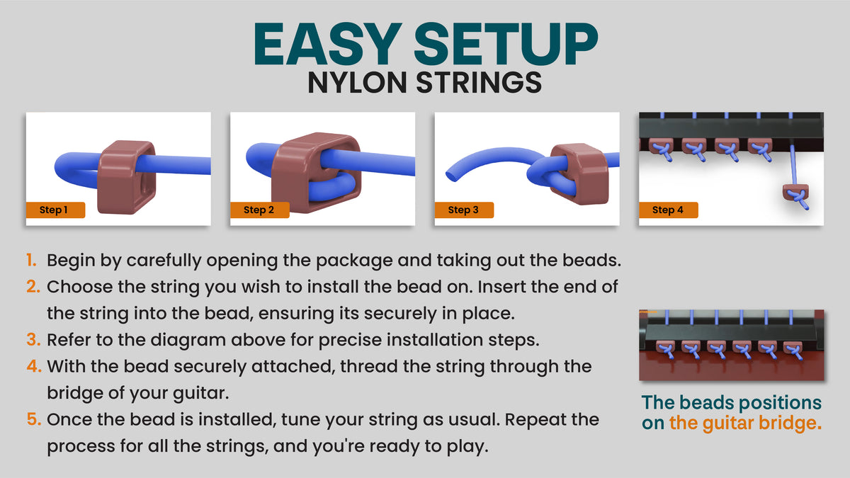 Nylon strings — Method 2