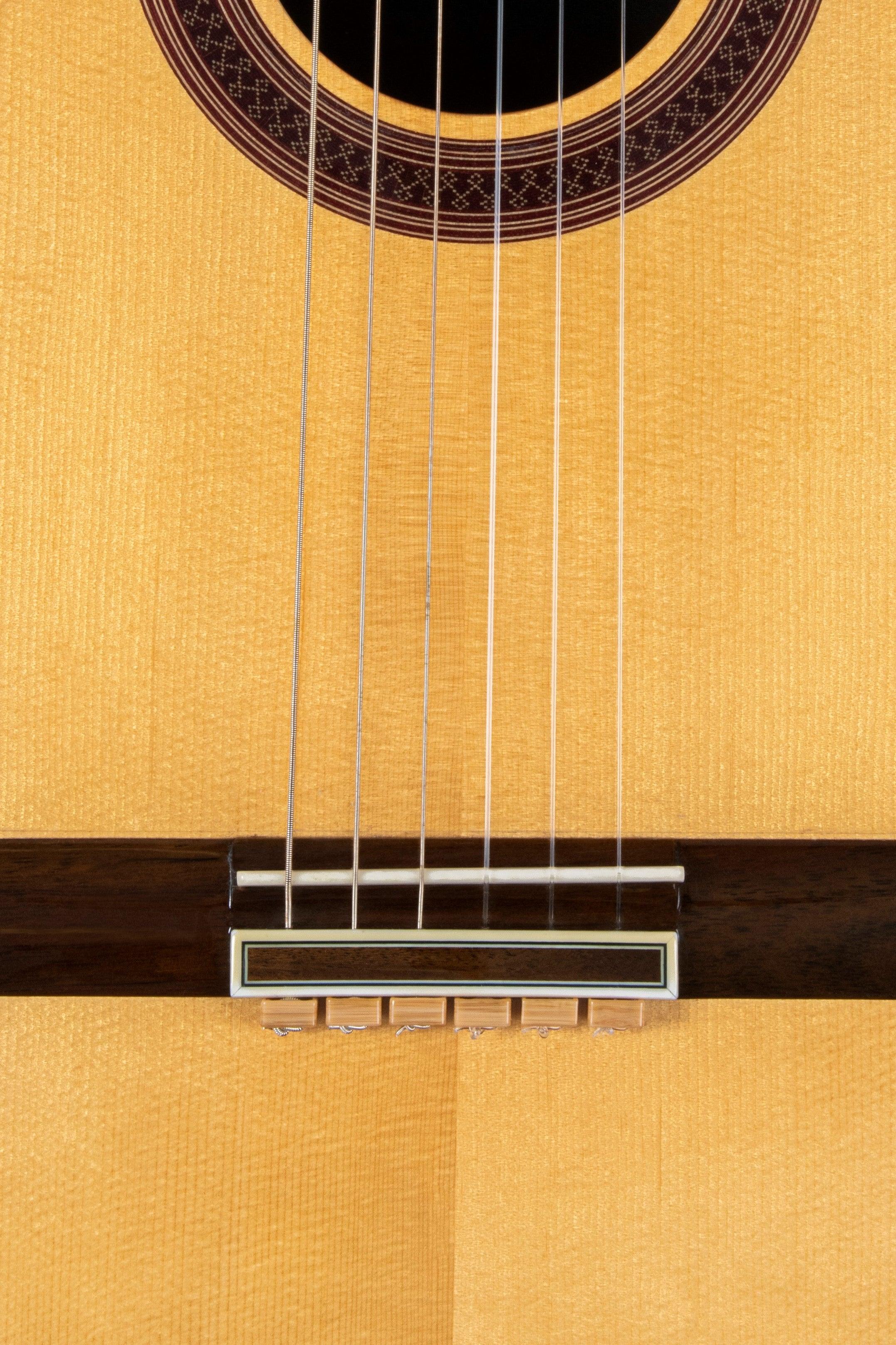 Alba Guitar Beads Perles de guitare classique en bois marron clair pour  guitare acoustique, guitare flamenco avec cordes en nylon