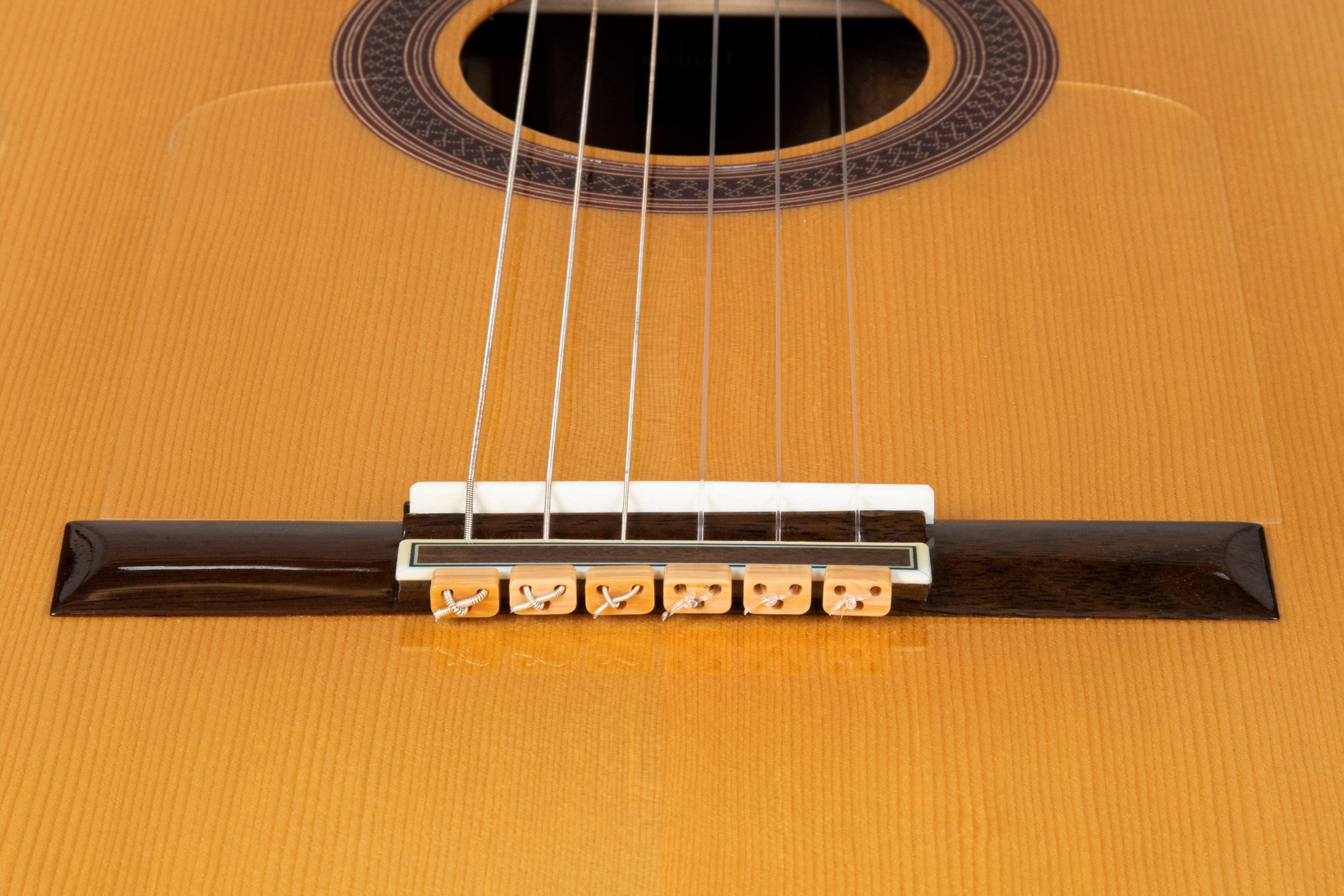 Light Brown Wood Effect Classical Flamenco Acoustic Nylon Guitar String Beads - mackazie