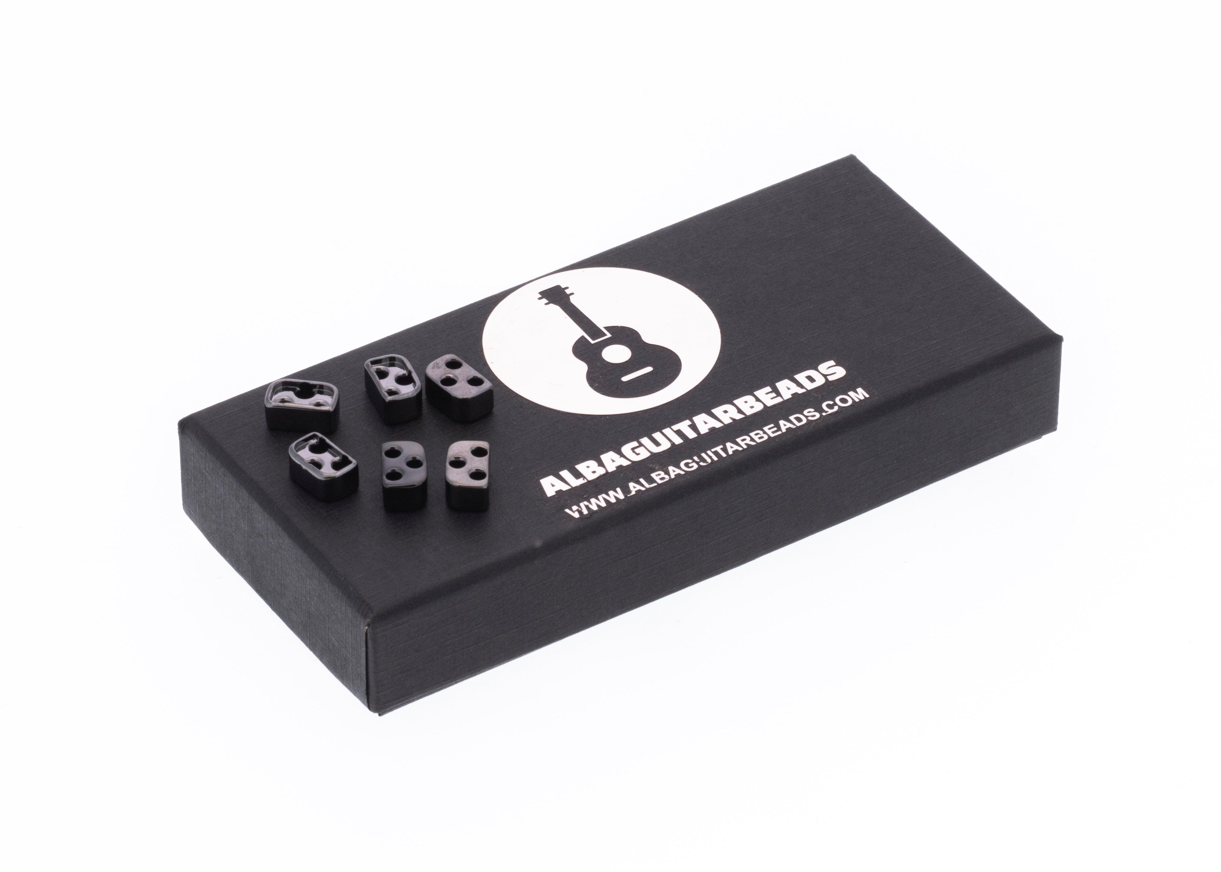 Black Metal Classical Guitar Flamenco Acoustic Guitar Nylon String Beads - mackazie