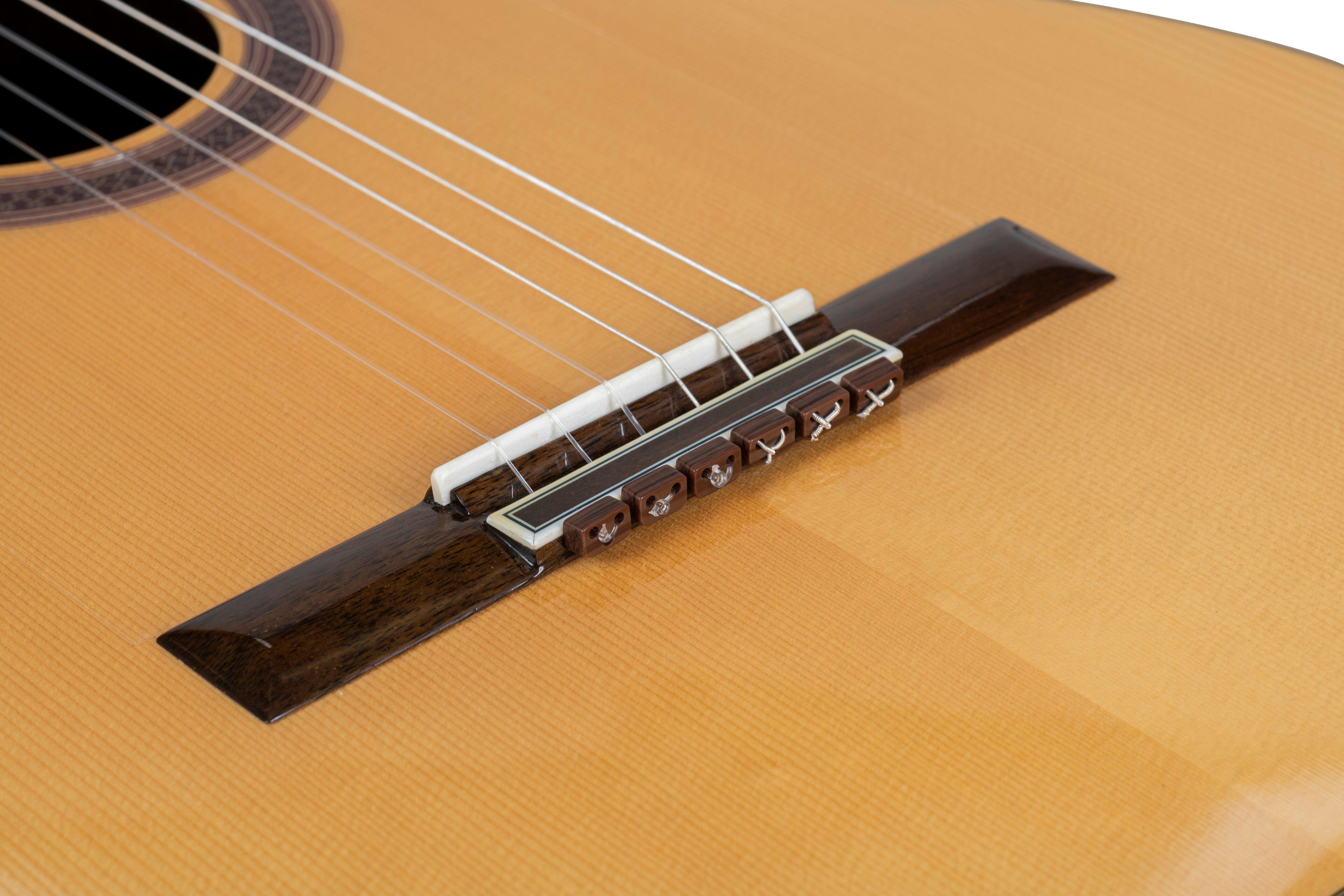 Dark Brown Wood Effect Classical Flamenco Acoustic Nylon Guitar String Beads - mackazie