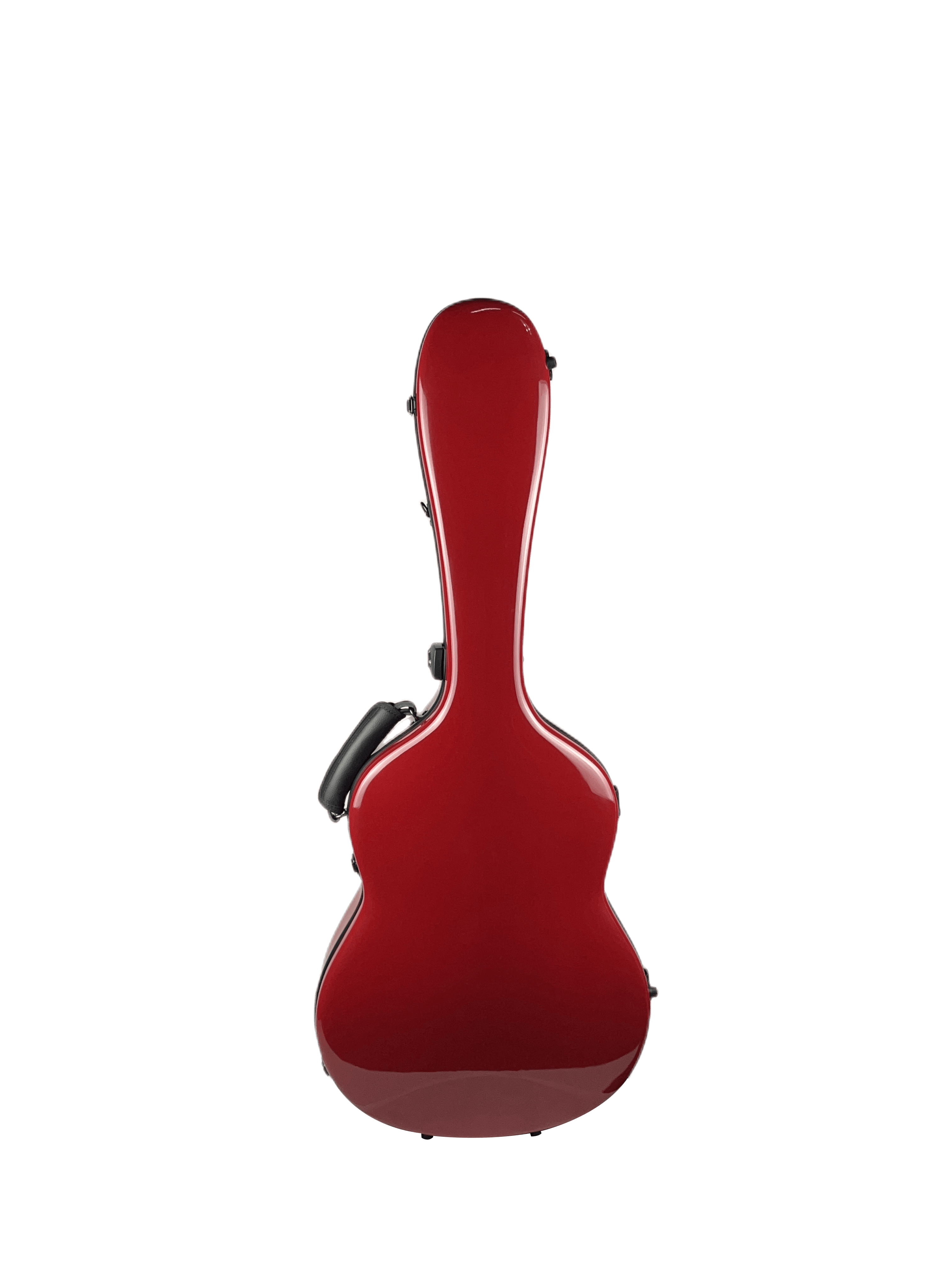Carbon Case for Classical Guitar Acoustic, Flamenco guitar, Red Gloss - mackazie