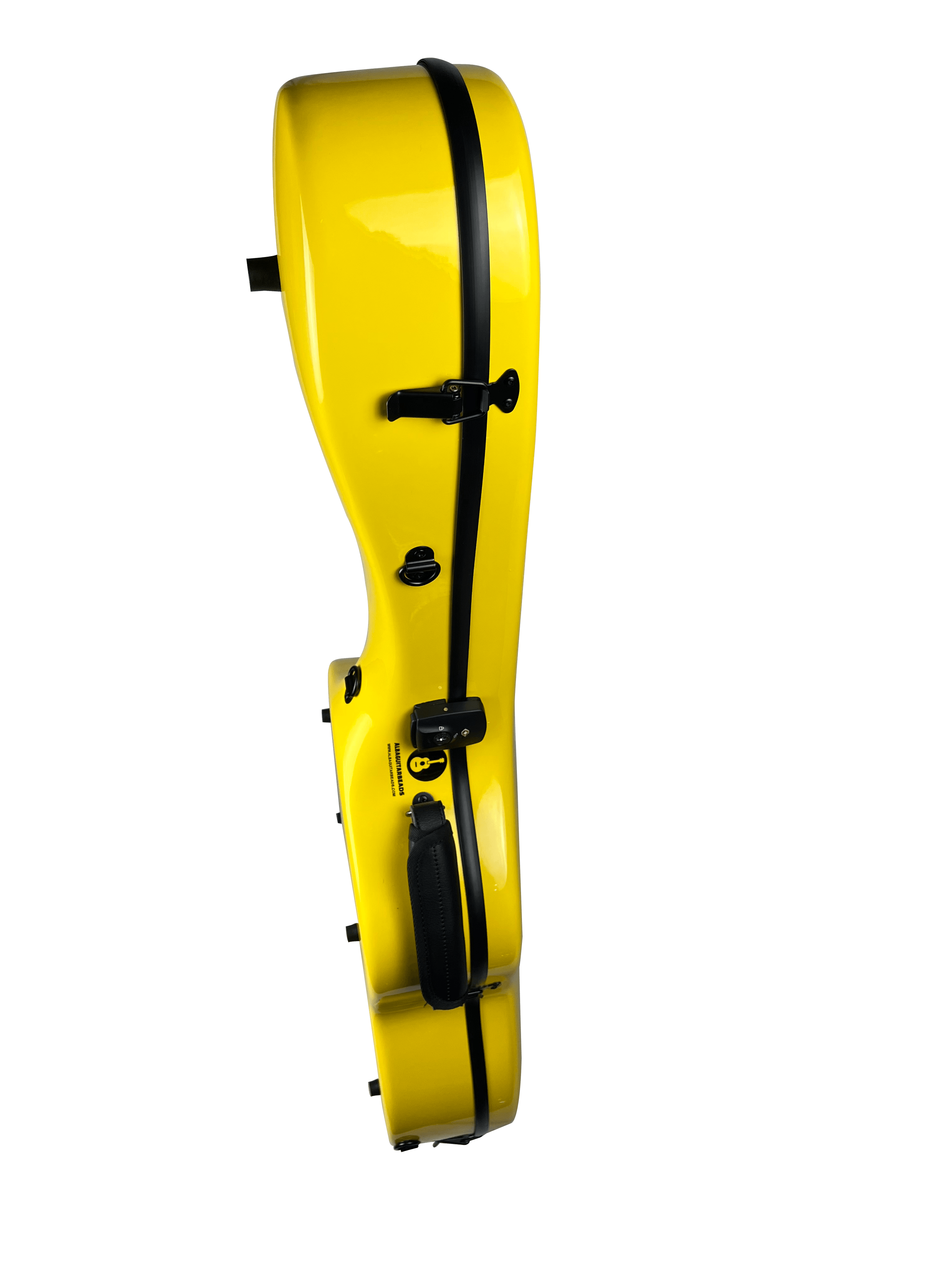 Carbon Case for Classical Guitar Acoustic, Flamenco guitar, Yellow Gloss - mackazie