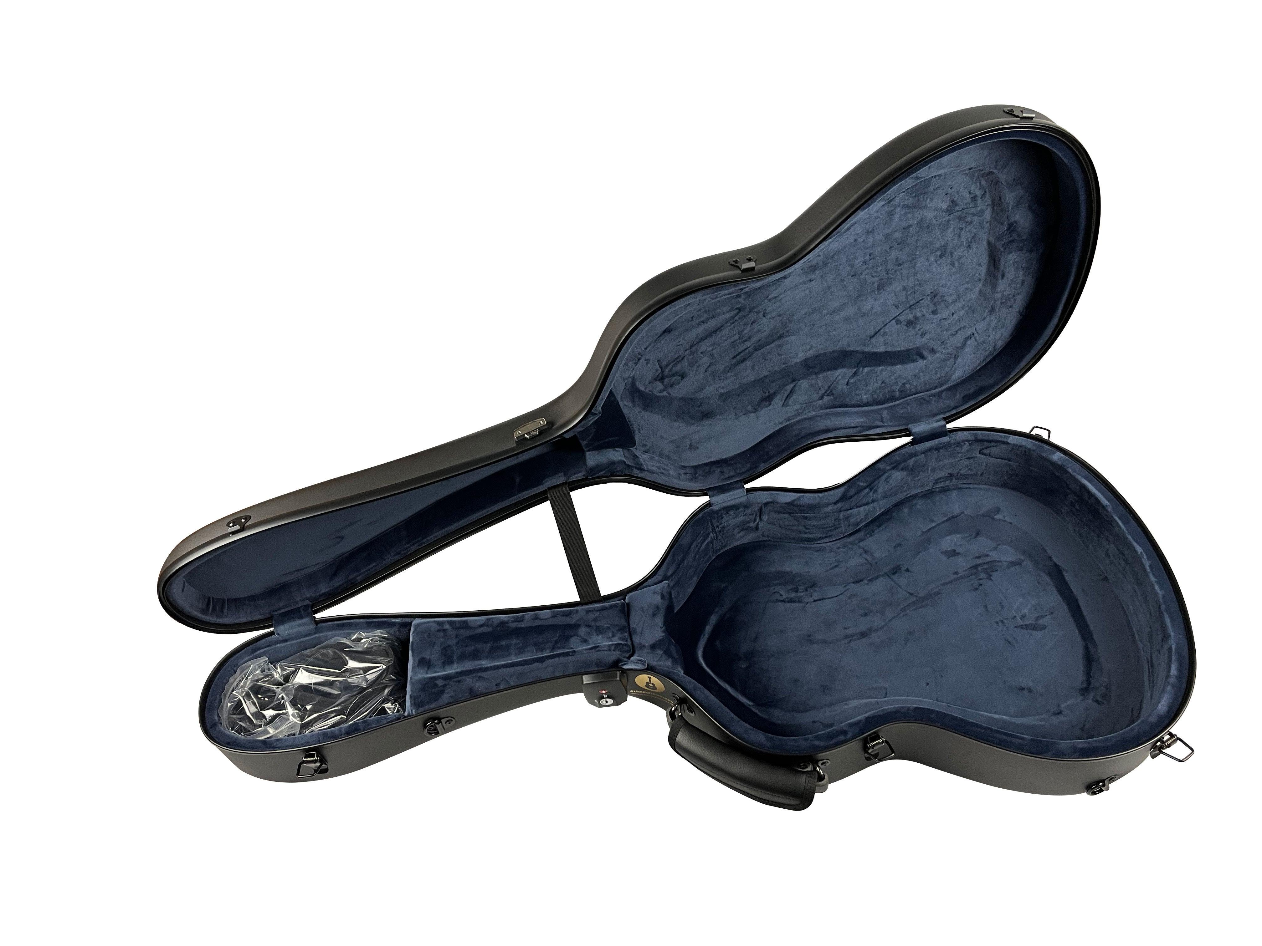 Carbon Case for Classical Guitar Acoustic, Flamenco guitar, Black Matte - mackazie