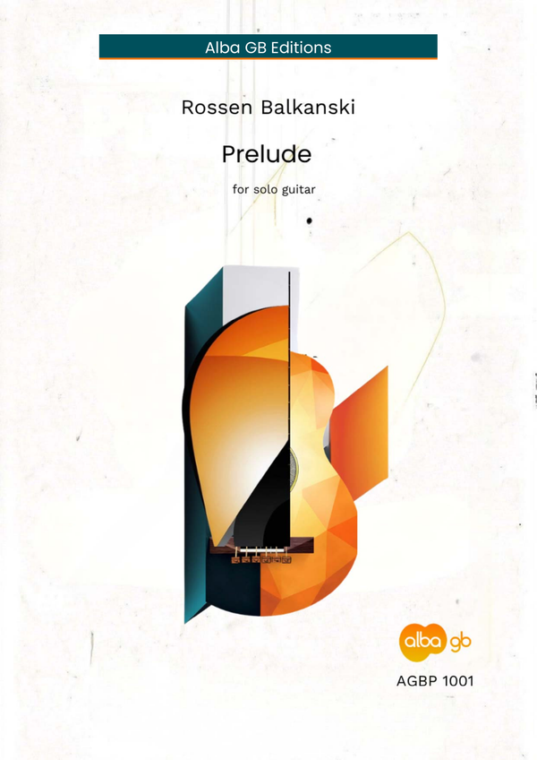 Cover of Prelude for Solo Guitar by Rossen Balkanski
